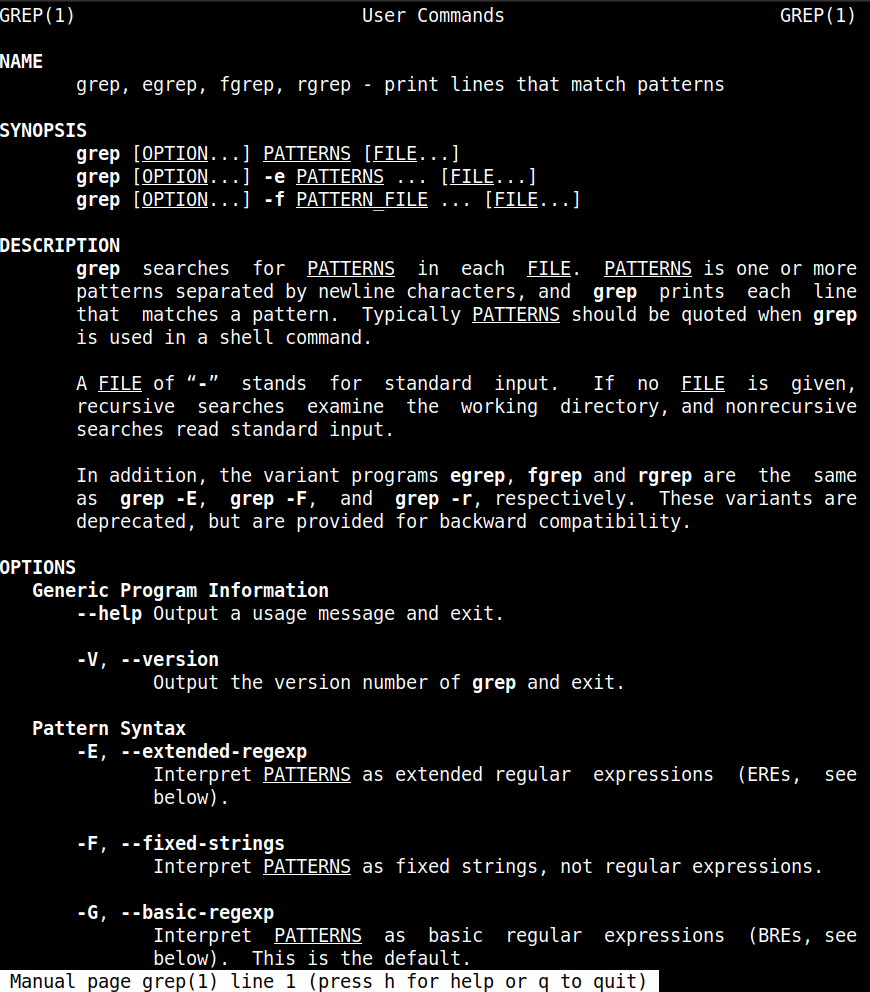 man-grep